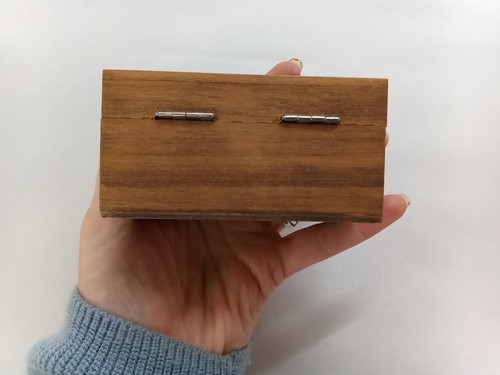 Vintage Wooden Miniature Trinket Box #5 - Picture 7 of 12