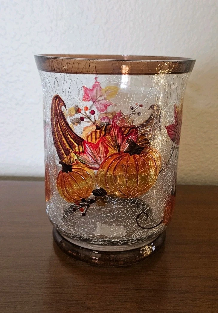 25+ Crackle Glass Candle Holders & Accessories for sale | Updated
