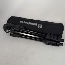 Manfrotto Compact Action MKCOMPACTACN-BK Ball Head Tripod 61" Black Used