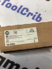 (lot Of 10) ALLEN BRADLEY 195-MB22 CONTACT BLOCK J104