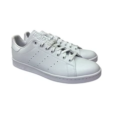 Adidas Men's Stan Smith Vegan Leather Low Top Sneaker (White, 13)