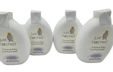 4 Talc Just Hatched Baby Dusting Powder 6.7 Ounce Hypoallergenic Baby Powder