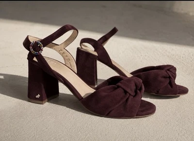 RADLEY BURGUNDY LEATHER STRAPPY SANDALS SIZE UK 7 40 NEW!!! - Image 1 of 2