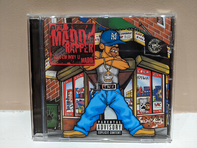Madd Rapper Tell Em Why U Madd 1999 CD Hip Hop Crazy Cat Catalogue