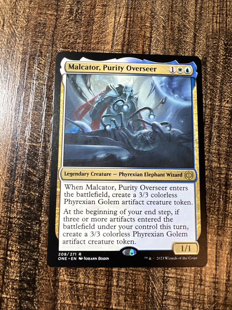MTG Malcator, Purity Overseer NM-Mint Phyrexia: All Will Be One | eBay