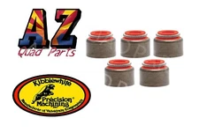 Raptor Rhino Grizzly 660 Kibblewhite Viton Valve Stem Seals Seal Set of 5 Five