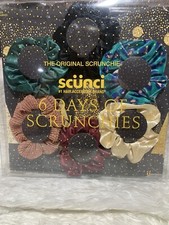 The Original Scrunchie Six Days of Scrunchies Fashion Gift Set Includes 6