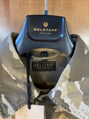 Belstaff Recon Camo Overshirt Jacket Men's US 42