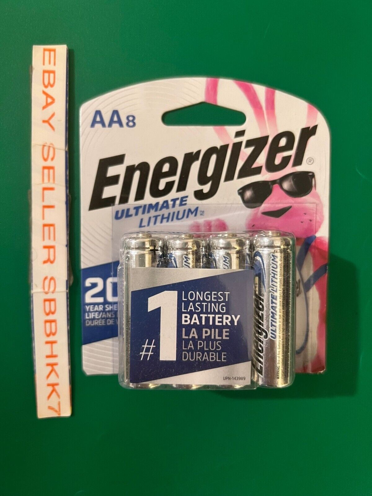 Energizer Ultimate Lithium AA Batteries 8 Pack Expires 2048 New Free  Shipping!