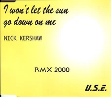 U.S.E. "I Won't Let The Sun Go Down On Me Remix" Maxi CD Single 2000 Italodance