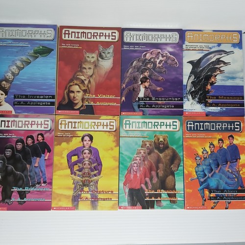 Animorphs Books 1 - 15 Paperback Book Lot K.A. Applegate Vintage Scholastic - Picture 5 of 19