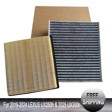 Engine Air Filter ＆ Carbon Cabin Filter For 2019-2024 LEXUS UX250h & 2025 UX300h