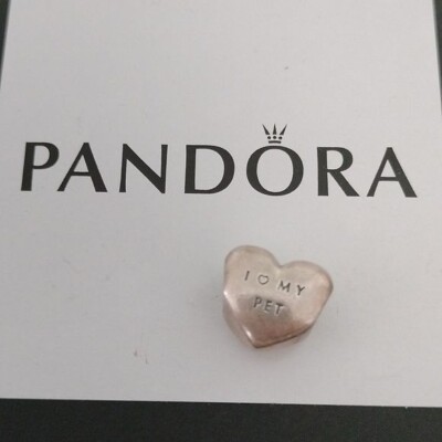 Charm "Herz Mit Pfote", Sterling Silber S925 - Zubehör Zum