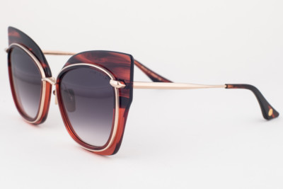 DITA STORMY Red Gold / Gray Gradient Sunglasses DRX 22033 D 58mm