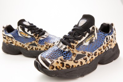 adidas falcon leopard print