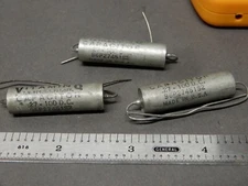 Sprague NOS Vitamin Q .27uf 100V PIO Capacitors Qty 3 NOS 