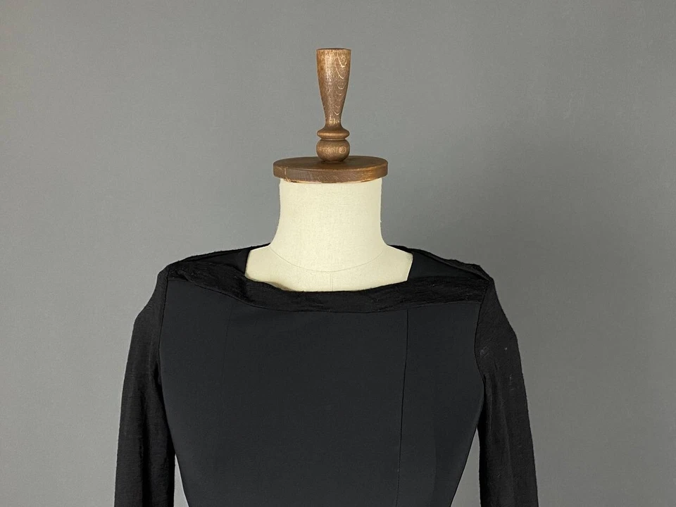 Vestido MARITHE FRANCOIS GIRBAUD Negro Noche Bodycon Talla I 40 EE. UU. 4 F 36 Foto 4 de 4