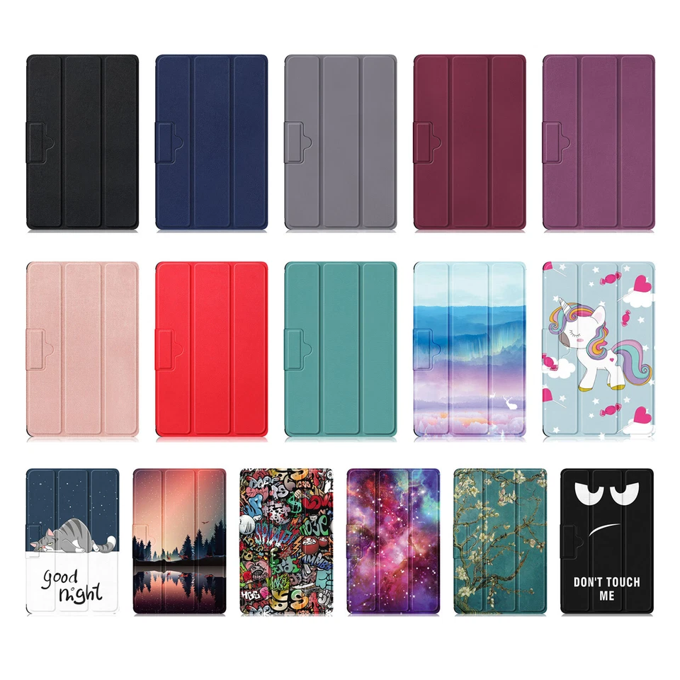 For Lenovo Tab M10/M10 Plus 3rd Gen Fashion Folio Leather Stand Smart Case Cover - Image 2 of 4