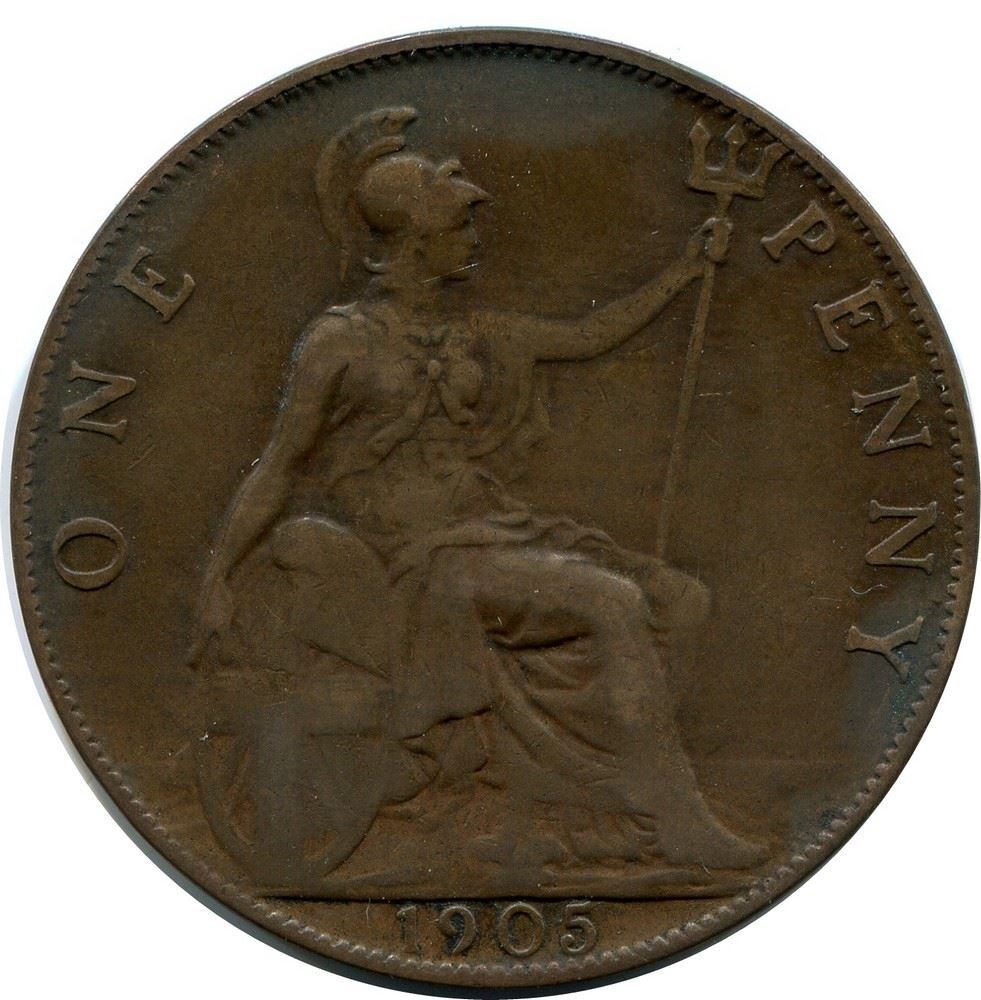PENNY 1905 UK GREAT BRITAIN Coin #AZ797.G | eBay UK