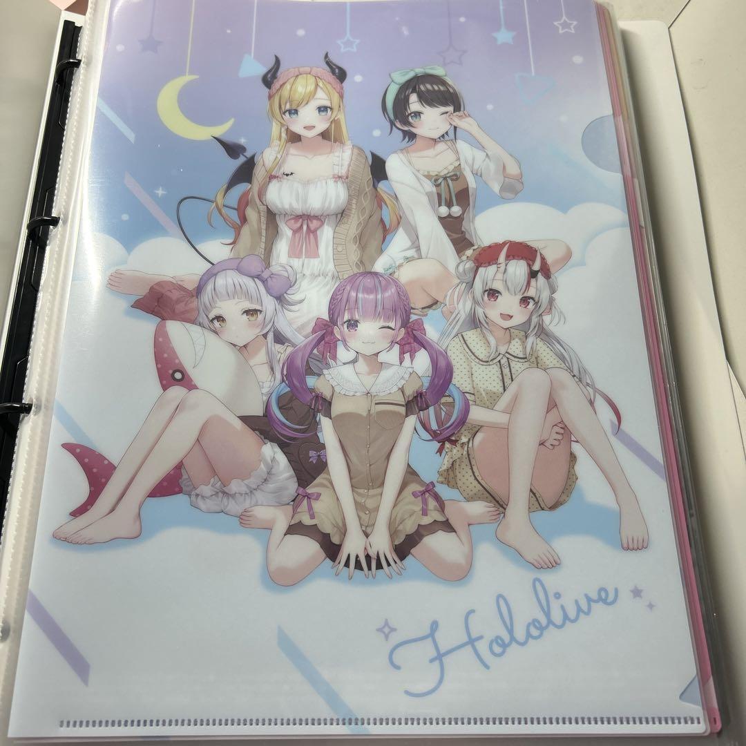 Hololive anime clear file collectible merchandise from Japan