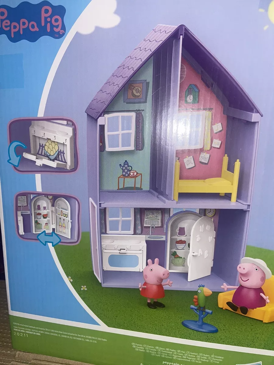 Peppa Pig PEPPA'S GRANDPARENTS HOUSE Toy Set Hasbro Brand New