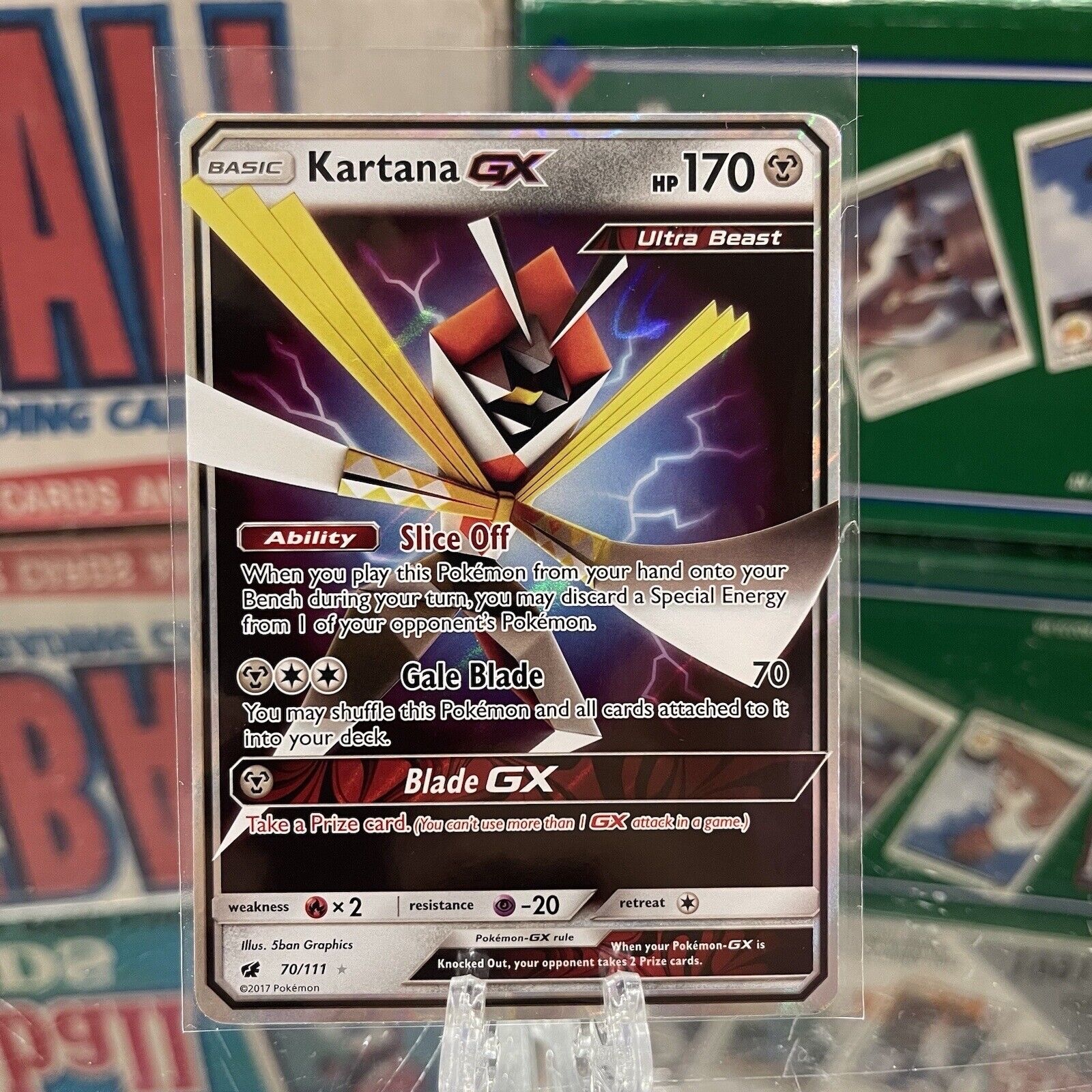 Kartana GX - 70/111 - 2018 World Championship Card