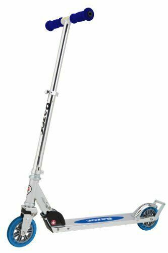 Razor 13012000 A2 Kick Scooter, Black, Wheelie Bar, Foldable