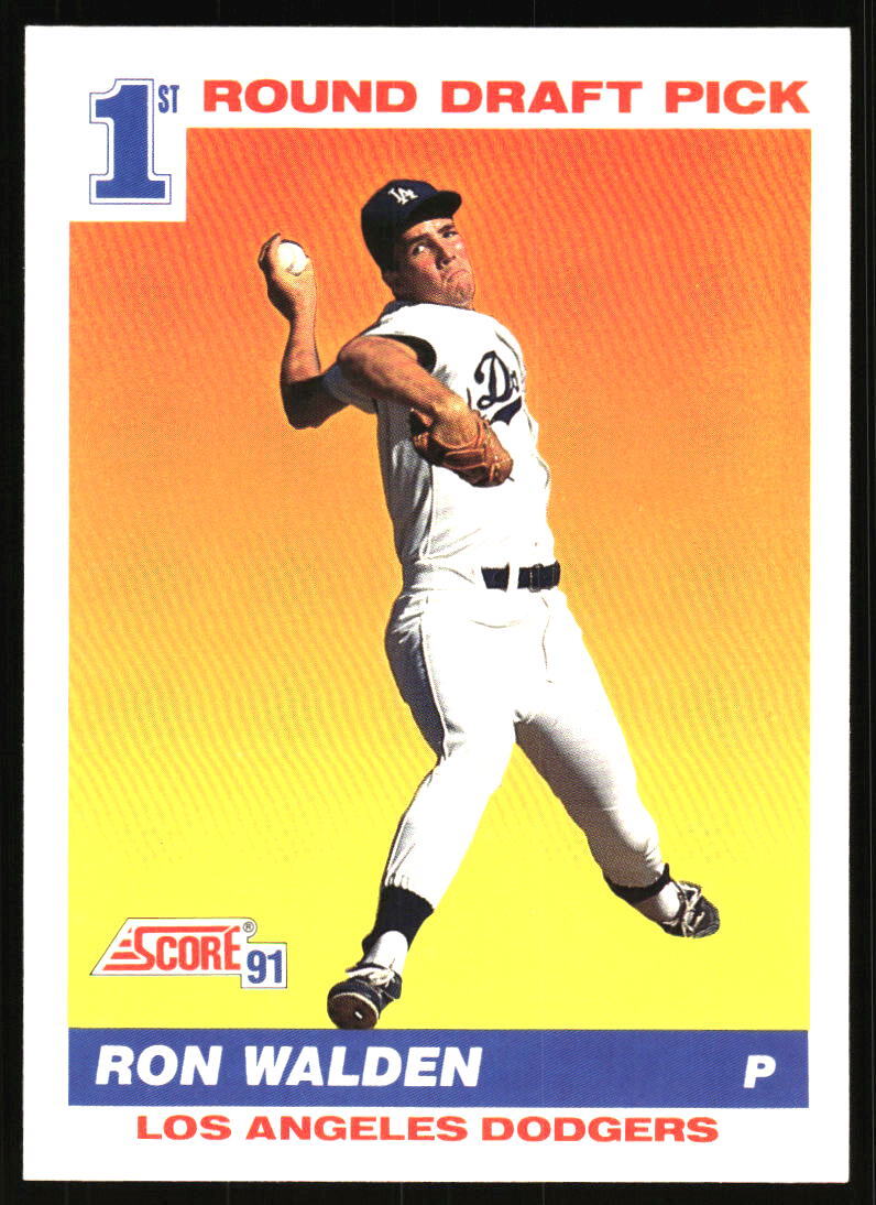 1991 Score Ron Walden Rookie #679 Los Angeles Dodgers