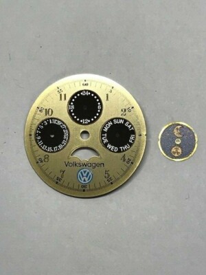 ORIGINAL VOLKSWAGEN ZIFFERBLATT DURCHMESSER 264mm MULTIFUNKTION MONDPHASE