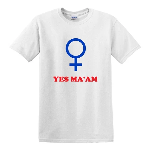 YES MA'AM JEFFERSON D'ARCY MARRIED WITH FUNNY TEE T-SHIRT MAAM AL BUNDY