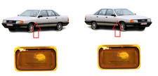 NEUF Lot De Répétiteurs Clignotants D’Aile Avant Audi 100 C3 82-91