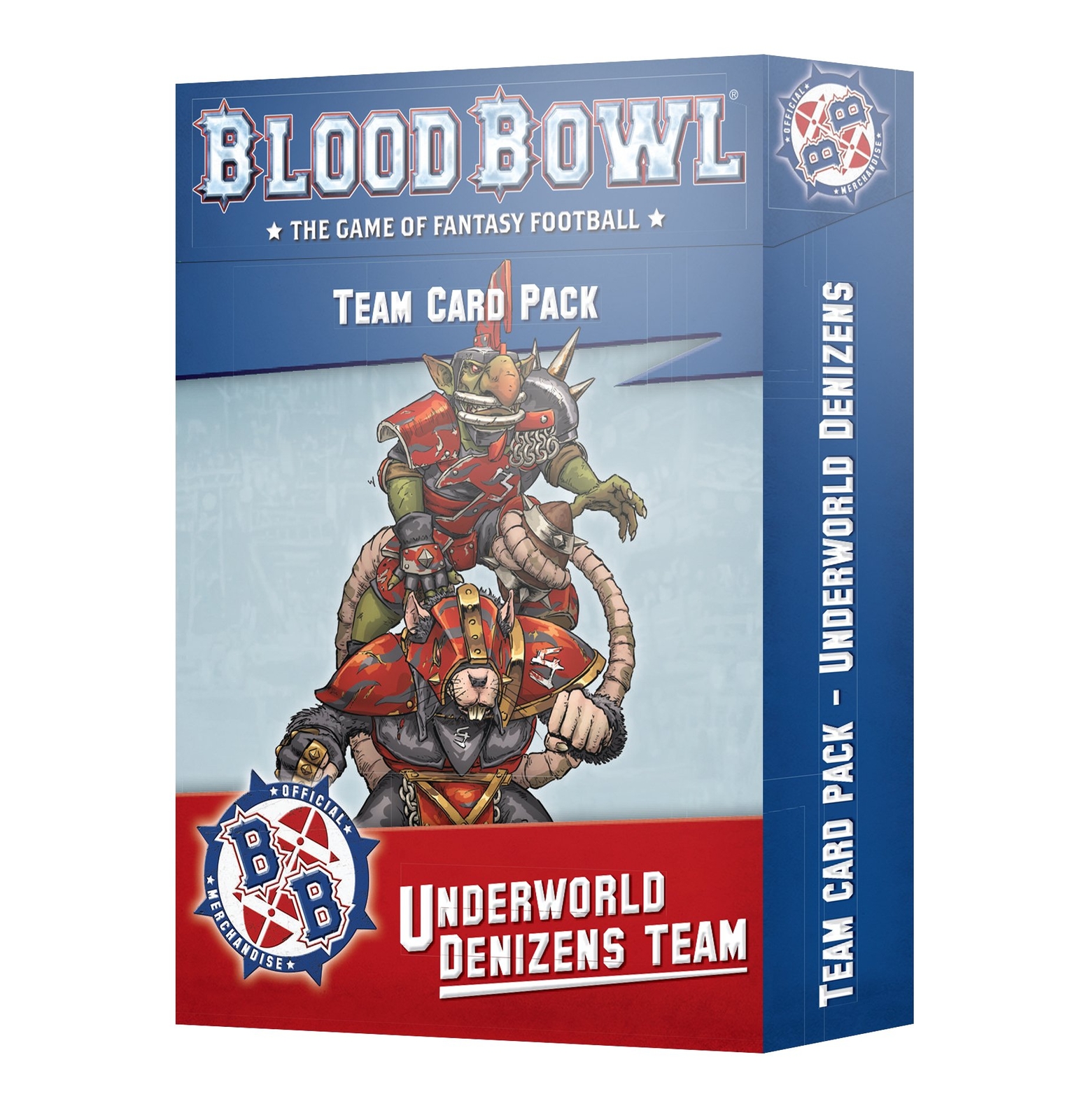 Набор командных карт Blood Bowl: Underworld Denizens GAW202-35 НОВЫЙ