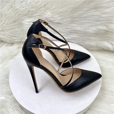 Damen-Pumps Korsett Riemen sexy super hohe Ab...