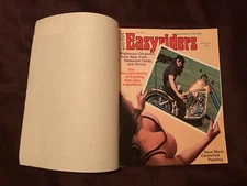 EASYRIDERS MAGAZINE MARCH 1973 WITH MAILING COVER ATTACHED - Volume 3 Number 2
