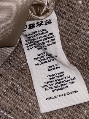 minmi＊ Theory Wool Side Zip Mini Skirt Size 8 And 6 Lot Of 2 Speckle Wool