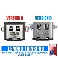 Type C USB Charger Charging Port For Lenovo ThinkPad T480 T580 L480 L490 P52S