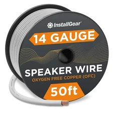 	InstallGear 14 Gauge Tinned OFC Heavy Duty Boat Marine Speaker Wire 50 feet	