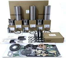 New D1005 Overhaul Rebuild Kit With Piston Rings Gaskets For Kubota