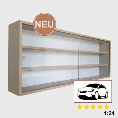 GJ-VITRINEN.DE !! Sammlervitrine für Ihre Schätze , Modellauto 1:24 , Regal , Vitrine 3 Fach !!