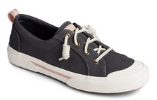 Sperry Women's Pier Wave LTT Canvas Sneaker STS85891 Gray Size 7.5