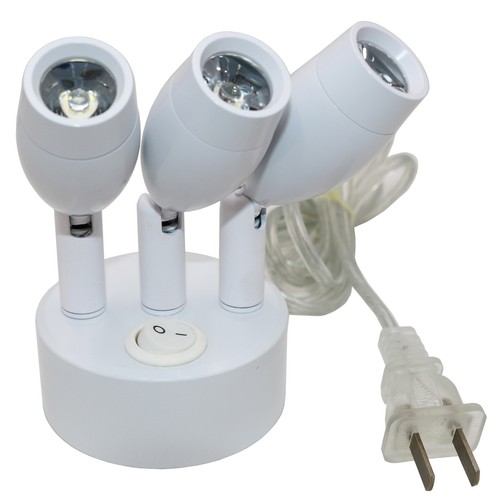 LED Wall Ceiling Picture Light Fixture Button Plug-in Reading Lamp Cabinet Store - Picture 26 of 36