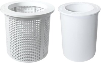 R38013A R38013B Skimmer Basket + Weir Compatible W/ Pentair Admiral Skimmer