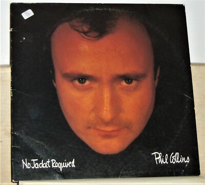 Phil Collins   No Jacket Required - 1985 LP Record Album - Excellent Vinyl