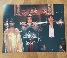 * PETER KWONG * signed 11x14 photo * BIG TROUBLE IN LITTLE CHINA * RAIN * COA 3