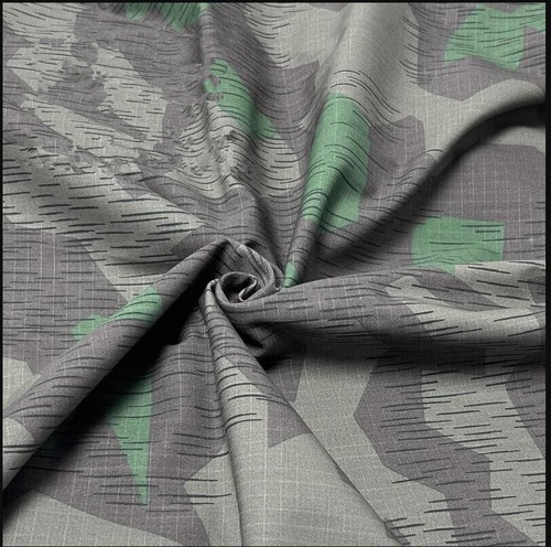 Nylon Cotton Grid Camouflage Fabric Tactical Training Suit Cloth DIY Clothes - Picture 21 of 24