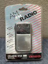 Vintage Aiwa CR-AS16 AM/FM Radio Receiver Never Opened Package