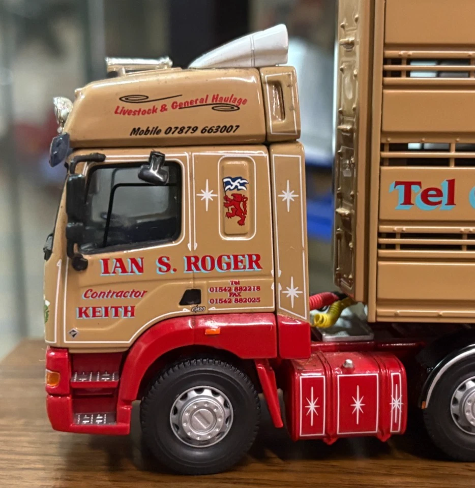 Corgi Ian S. Roger Foden Alpha Livestock Transporter 1:50 Scale Unboxed A160 - Image 3 of 4