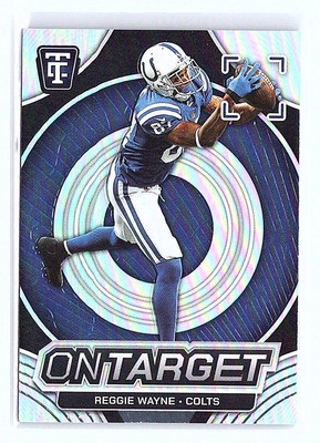 2024 Panini Totally Certified #19 Reggie Wayne On Target Mirror