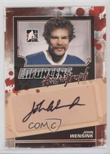 2011-12 ITG Enforcers Auto John Wensink #A-JWE Auto 4f5