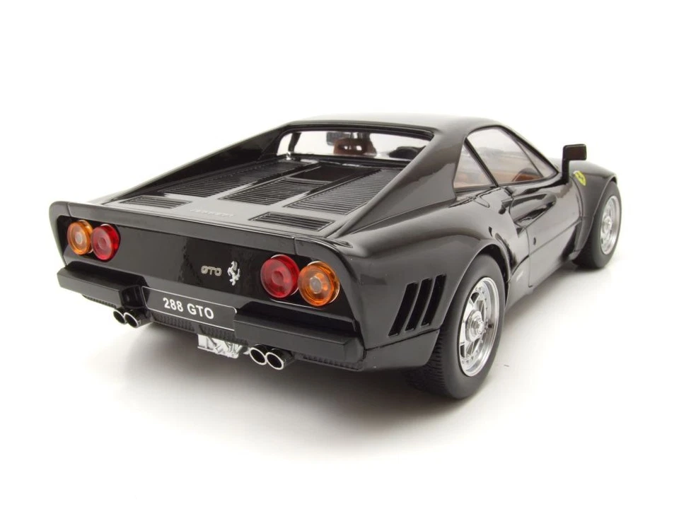 Ferrari 288 GTO 1984 Nero Modellino 1:12 KK Scale - Immagine 2 di 4